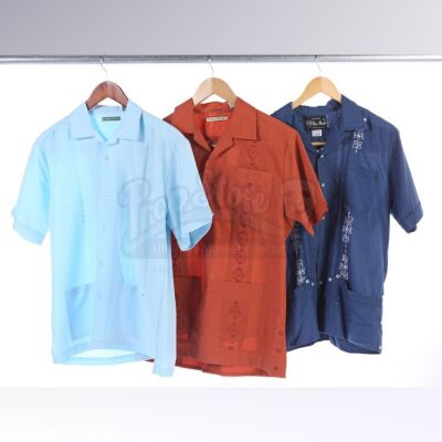Lot # 147 - Various Episodes: Three Ben Chang (as portrayed by Ken Jeong) Button-Up Shirts