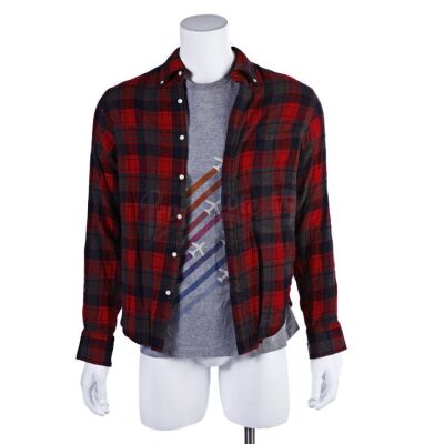 Lot # 169 - Various Episodes: Abed Nadir's (as portrayed by Danny Pudi) Red Flannel and Shirt