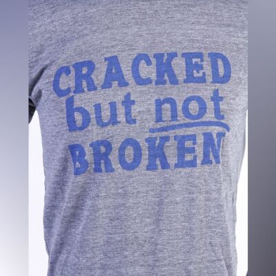 Lot # 191 - S5E03 - "Basic Intergluteal Numismatical": Three "Cracked But Not Broken" T-Shirts