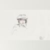 Lot # 77: Princess Leia Colored Helmet Sketch