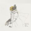 Lot # 114: Assassin Design Colored Costume Sketch