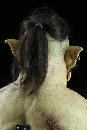 Lot # 4: Green Orc VFX Reference Bust - 6
