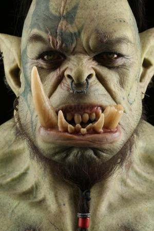 Lot # 4: Green Orc VFX Reference Bust - 7