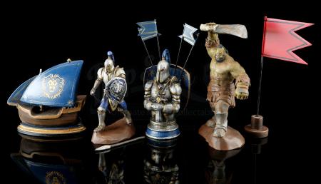 Lot # 16: Five Miniature War Room Figurines - 2