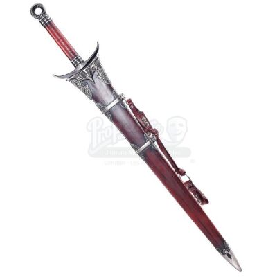 Lot # 6: Tovar's (Pedro Pascal) Red Eagle Corps Aluminum Sword and Sheath