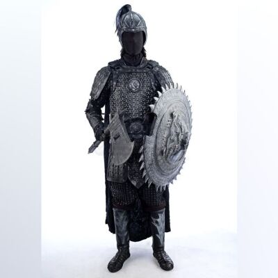 Lot # 7: Black Bear Corps Soldier Armor with Weapons