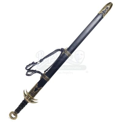 Lot # 8: General Shao's (Hanyu Zhang) Aluminum Sword With Sheath