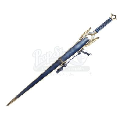 Lot # 12: Commander Lin Mae's (Tian Jing) Blue Crane Corps Aluminum Sword with Sheath