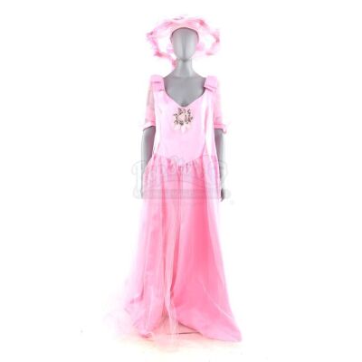 Lot # 5: FRIENDS - Barry & Mindy's Wedding Pink Bridesmaid Dress Costume