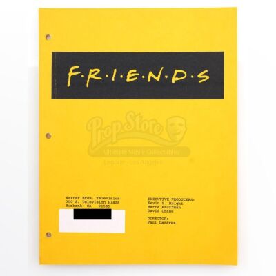 Lot # 22: FRIENDS - Original Table Draft Script for "The One with the Dozen Lasagnas"