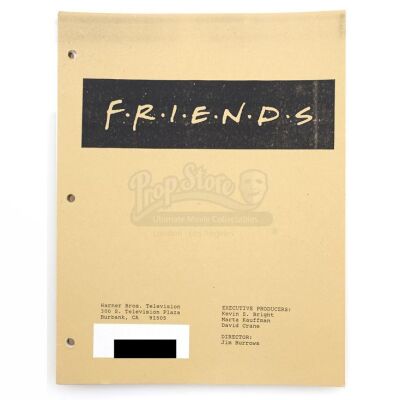 Lot # 26: FRIENDS - Original Script for "The One Where Nana Dies Twice"