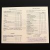 Lot # 47: FRIENDS - Ross Geller's Second Grade Report Card