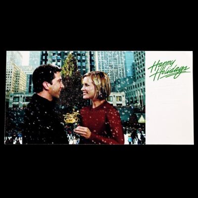 Lot # 118: FRIENDS - Ross Geller's Holiday Card with Mona