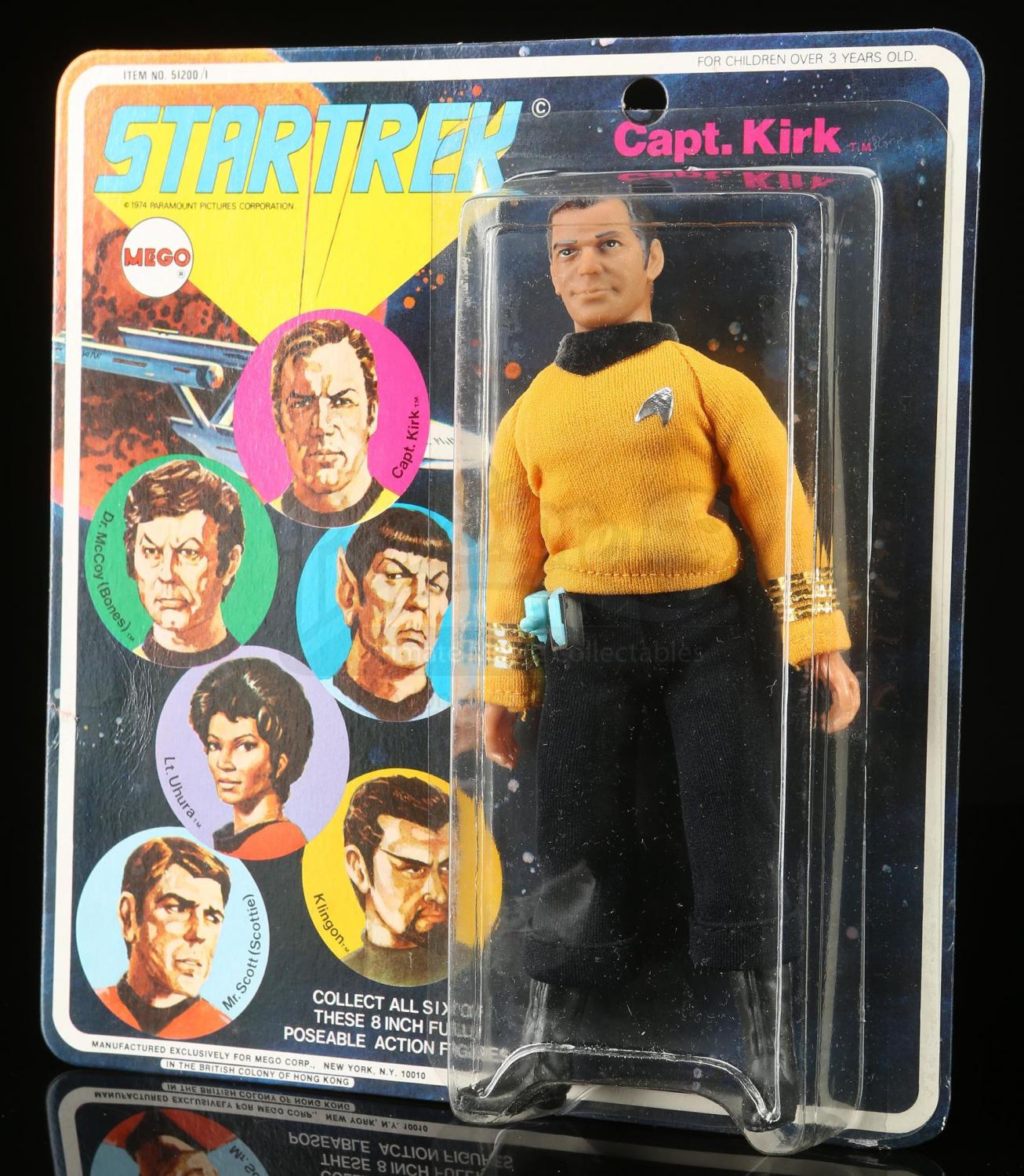 Lot # 633: Capt. Kirk and Mr. Spock Series 1 Figures - Price Estimate ...