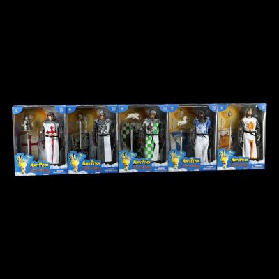 Lot # 663: King Arthur and the Knights of the Round Table 5 Figure Set
