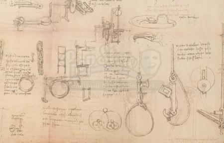 Lot # 22: THE HOUSE WITH A CLOCK IN ITS WALLS - Two Isaac Izard's (Kyle MacLachlan) Prototype Blueprints - 3