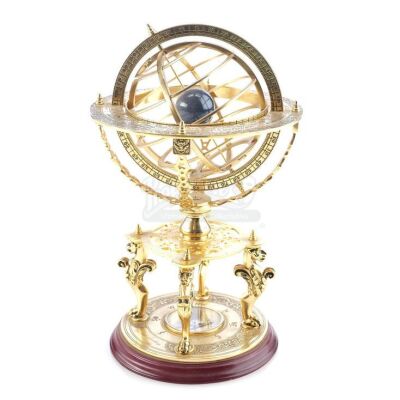 Lot # 29: THE HOUSE WITH A CLOCK IN ITS WALLS - Jonathan Barnavelt's (Jack Black) Armillary Sphere