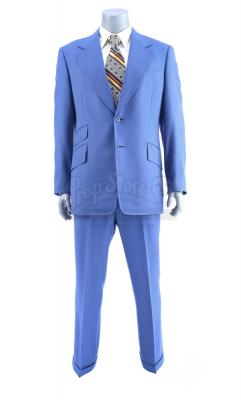 Lot #65 - ANCHORMAN: THE LEGEND OF RON BURGUNDY (2004) - Ron Burgundy's (Will Ferrell) Blue Suit