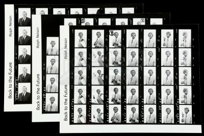 Lot #77 - BACK TO THE FUTURE (1985) - Set of Three Production Contact Sheets