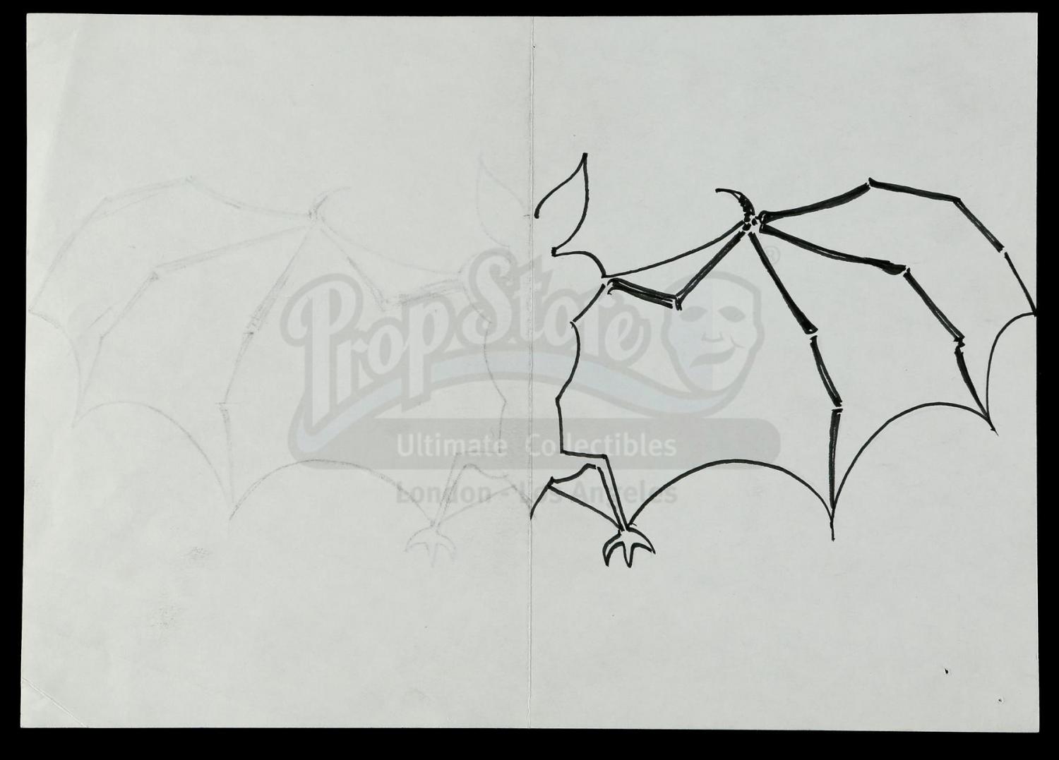 Lot #105 - BATMAN (1989) - Set Of Four Hand-drawn Storyboards - 7