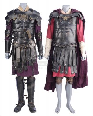 Lot #132 - BEN-HUR (2016) - Messala Severus' (Toby Kebbell) and Pontius Pilate's (Pilou Asbaek) Hero Costumes