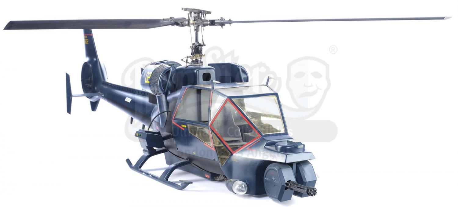 1:6 Scale Radio-Controlled Flying Blue Thunder Special Helicopter