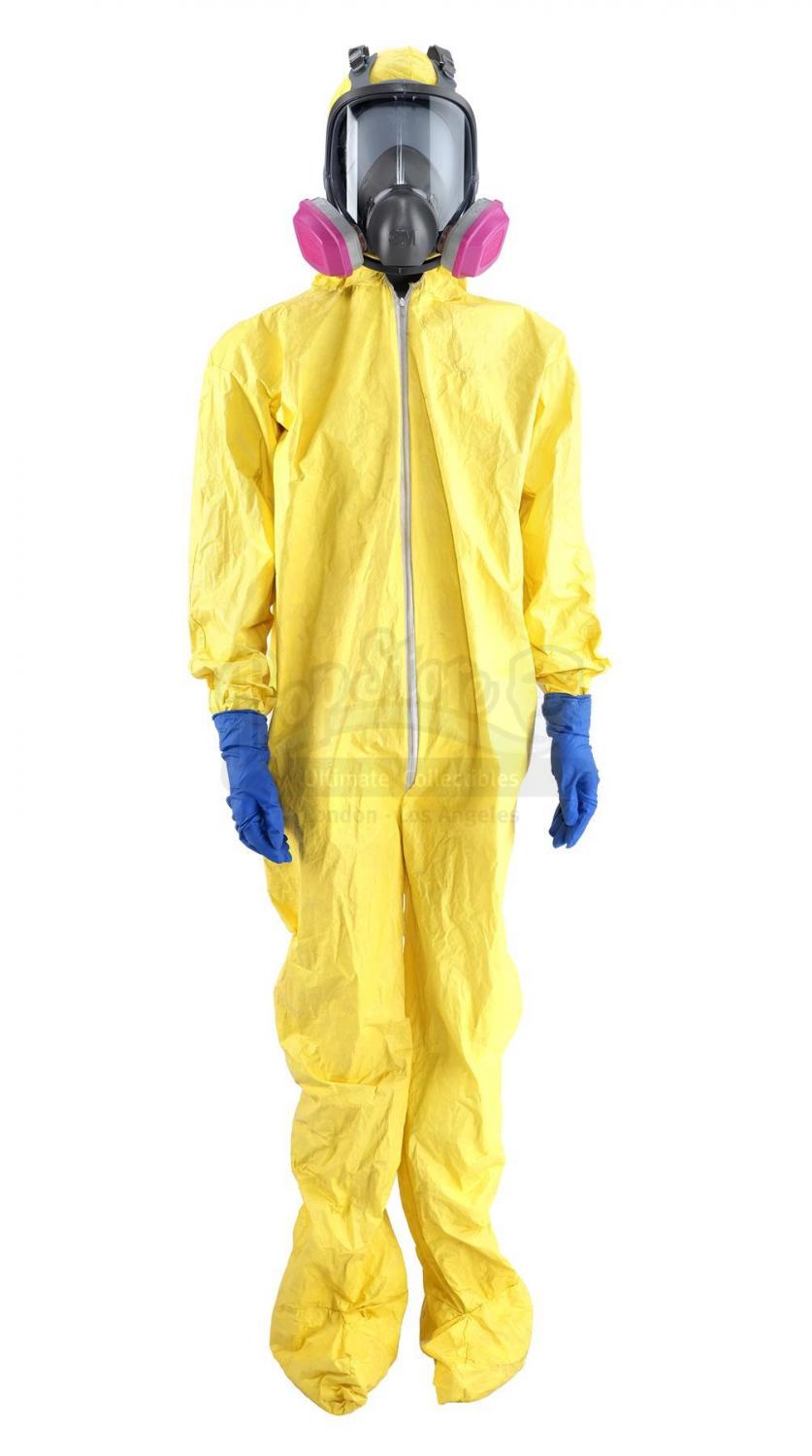 CA1420 Biohazard Suit Scientist Halloween Lab Walter Hazard Breaking Bad  Costume