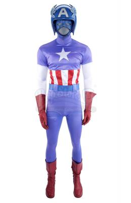 Lot #151 - CAPTAIN AMERICA (T.V. MOVIE, 1979)/CAPTAIN AMERICA II: DEATH TOO SOON (T.V. MOVIE, 1979) - Steve Rogers' (Reb Brown) Captain America Costume