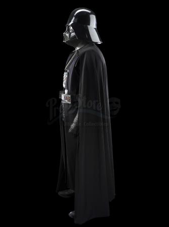 Lot #672 - STAR WARS: A NEW HOPE (1977) - 1977/1978 Darth Vader Promotional Costume With Poster-Matched Helmet - 8