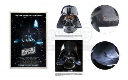 Lot #672 - STAR WARS: A NEW HOPE (1977) - 1977/1978 Darth Vader Promotional Costume With Poster-Matched Helmet - 16