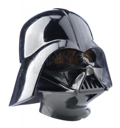 Lot #672 - STAR WARS: A NEW HOPE (1977) - 1977/1978 Darth Vader Promotional Costume With Poster-Matched Helmet - 18