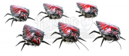 Lot #762 - STARSHIP TROOPERS (1997) - Phil Tippett Collection: Set of Six Chariot Bug Maquettes - 2