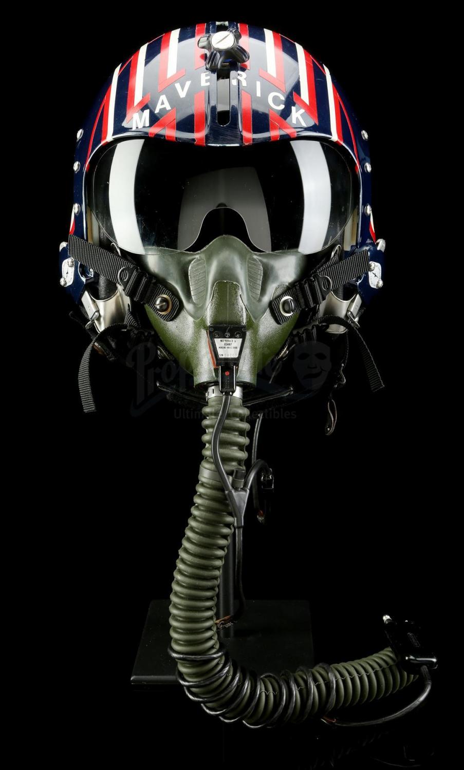 Lot 815 Top Gun 1986 Pete Maverick Mitchell S Tom Cruise Fighter Pilot Helmet Price Estimate