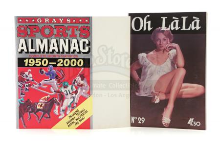 Lot #93 - BACK TO THE FUTURE PART II (1989) - Grays Sports Almanac Cover with Oh La La Magazine