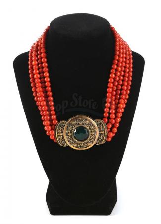 Lot # 133: THE HAUNTING OF BLY MANOR - Coral Necklace