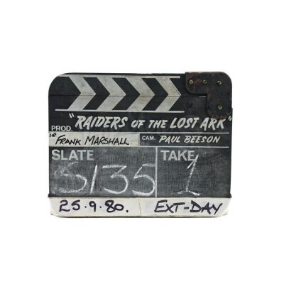 Lot # 126: RAIDERS OF THE LOST ARK (1981) - Production-Used Clapperboard