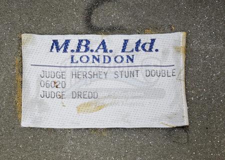 Lot # 149: JUDGE DREDD (1995) - Judge Hershey Stunt Helmet - 11