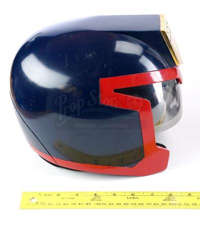 Lot # 149: JUDGE DREDD (1995) - Judge Hershey Stunt Helmet - 12