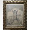 Lot # 174: THE LORD OF THE RINGS FRANCHISE - Hand-Drawn Brothers Hildebrandt Tower of Orthanc Sketch
