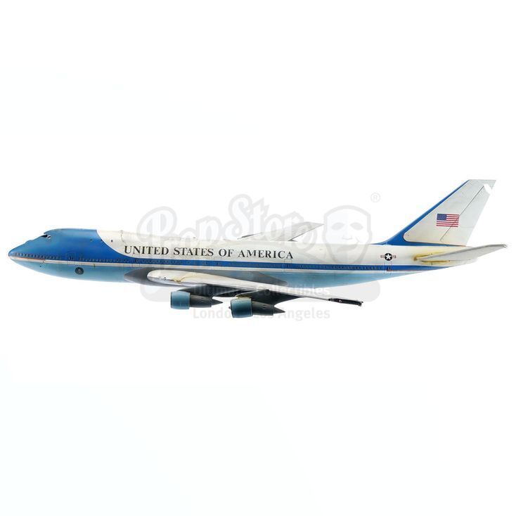 Lot 760 INDEPENDENCE DAY 1996 Air Force One Model Miniature