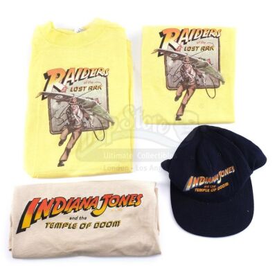 Lot # 764: RAIDERS OF THE LOST ARK (1981) - Industrial Light & Magic (ILM) Crew Shirts and Hat