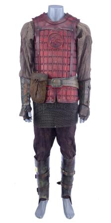 Lot # 2: William's (Matt Damon) Final Confrontation Armor Costume and Accessories