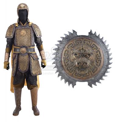 Lot # 17: Gold Tiger Corps Soldier Armor with Shield