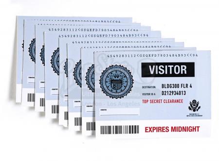 Lot # 98: The Gifted - Collection of Sentinel Services IDs and Visitors Passes - 3