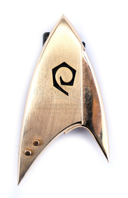 Lot # 50: Star Trek: Discovery/Star Trek: Short Treks - Hero Lieutenant-Rank Starfleet Operations Badge