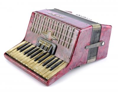 Lot # 5: Netflix's A Series of Unfortunate Events (TV Series) - White Face Women's Accordion