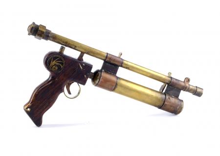 Lot # 210: Netflix's A Series of Unfortunate Events (TV Series) - V.F.D. Harpoon Gun with Arrows - 5
