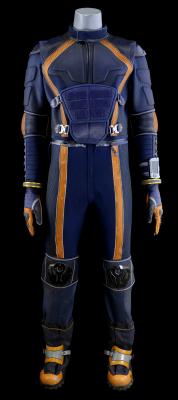 Lot # 2: Lost In Space (2018-2021) - John Robinson (Toby Stephens) Spacesuit Under Layers with Boots and Wrist Communications Device