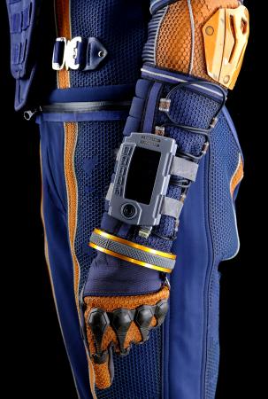 Lot # 4: Lost In Space (2018-2021) - Penny Robinson (Mina Sundwall) Spacesuit Under Layers with Boots, Wrist Communications Device, and "Lost In Space" Journal - 5