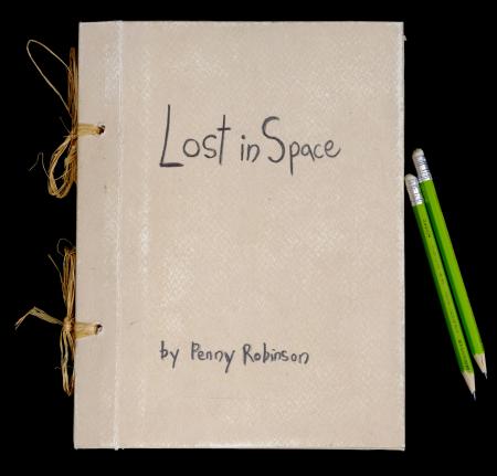 Lot # 4: Lost In Space (2018-2021) - Penny Robinson (Mina Sundwall) Spacesuit Under Layers with Boots, Wrist Communications Device, and "Lost In Space" Journal - 8